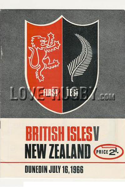 New Zealand British Isles 1966 memorabilia